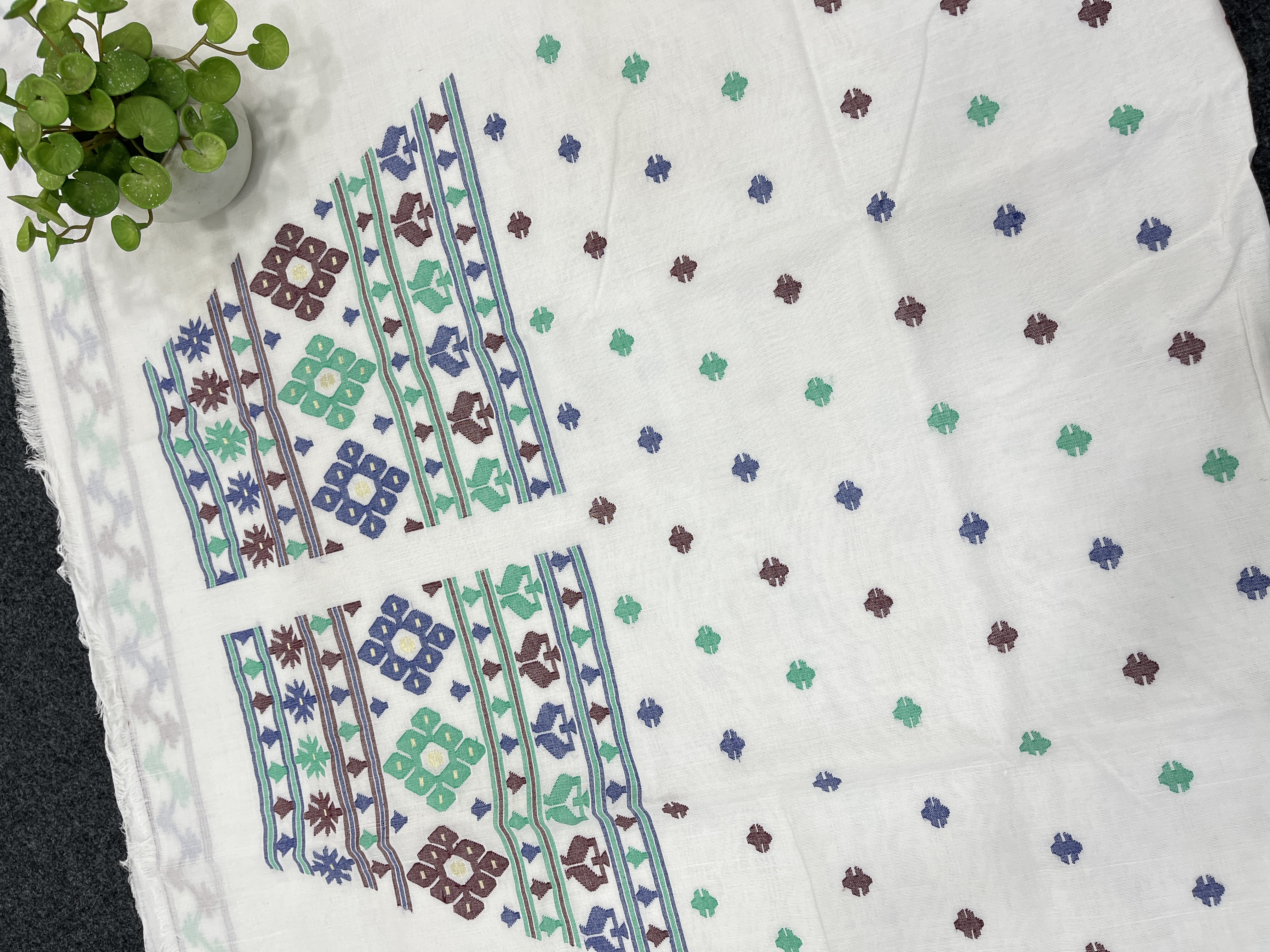 Exclusive multi jamdani piece